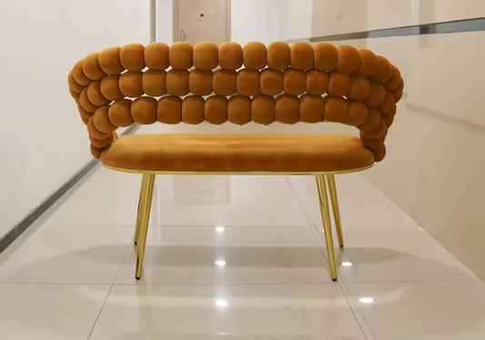 Bubble Bench velvet