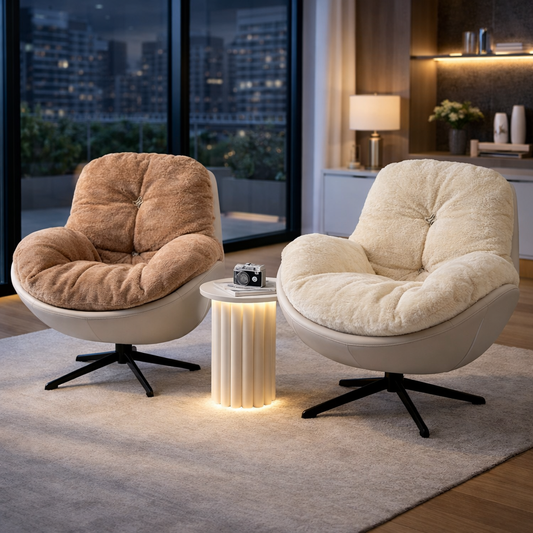 Swivel armchair