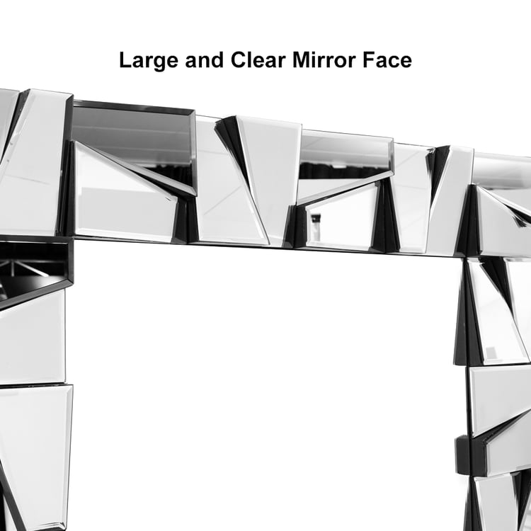 Silver full length XL mirror