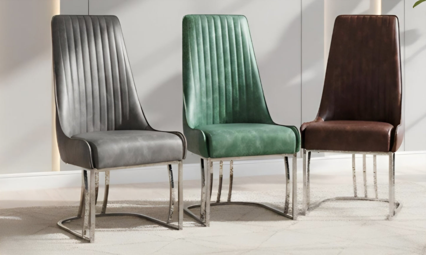 Biagiotti luxe high back chair