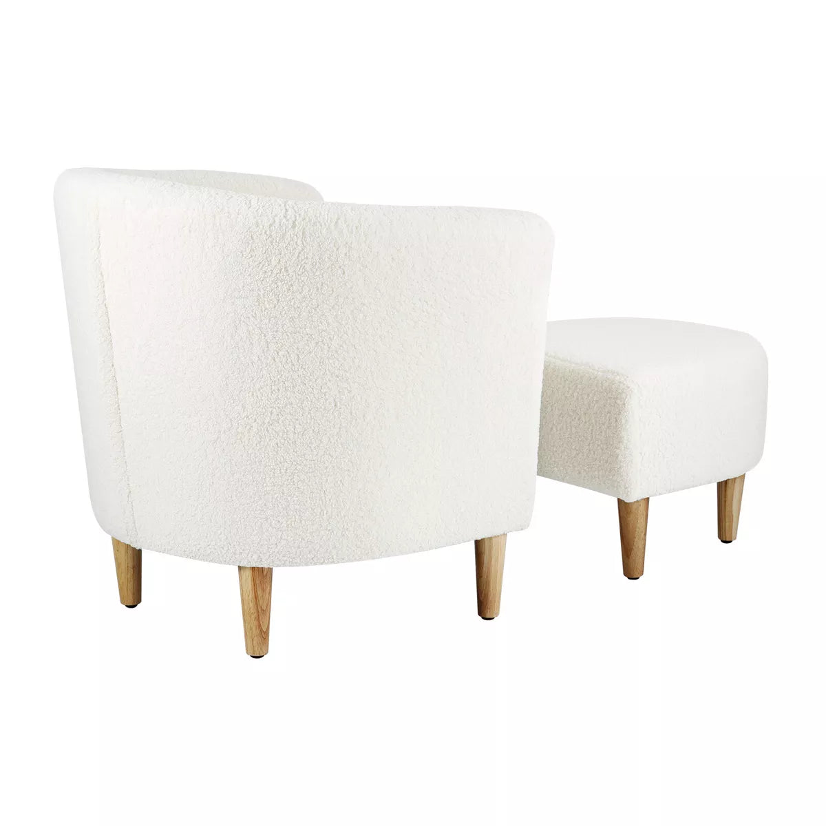 Rivoli accent chair/ottoman