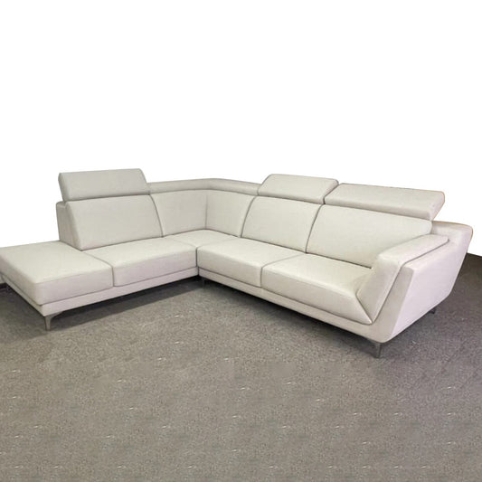 L SHAPE COUCH BEIGE