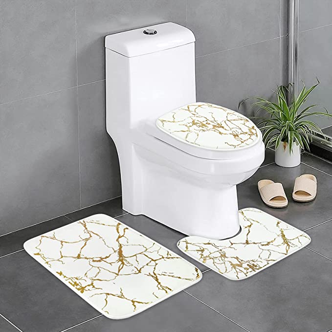  marble 3-piece bath sets