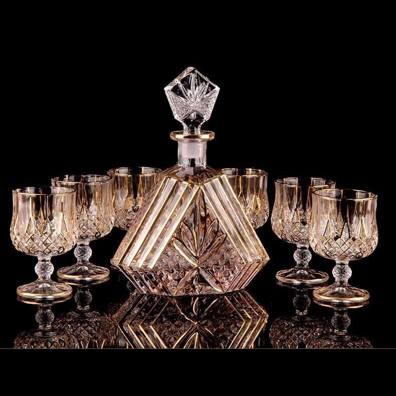 Luxury decanter 7-pc set