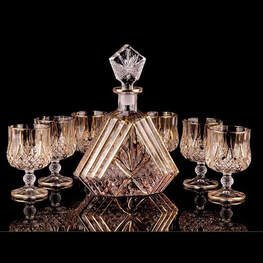 Luxury decanter 7-pc set