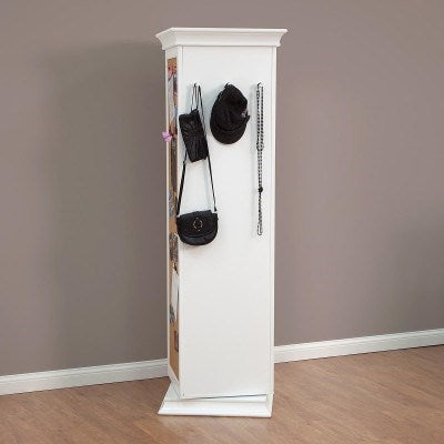 Rotating 360 degree mirror cabinet