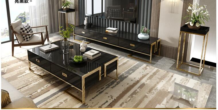 Raffaele Plasma & coffee table set