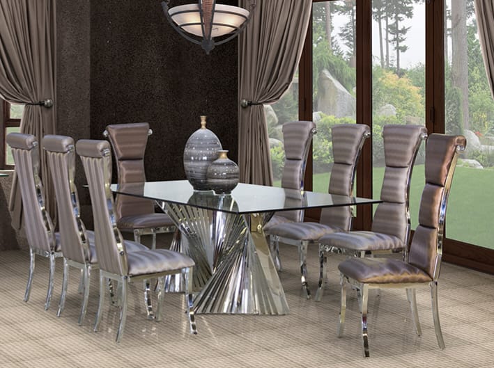 Zeta Luxury Dining Set 8-10 seater