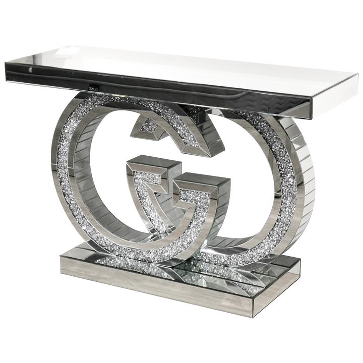 Gucci console and mirror