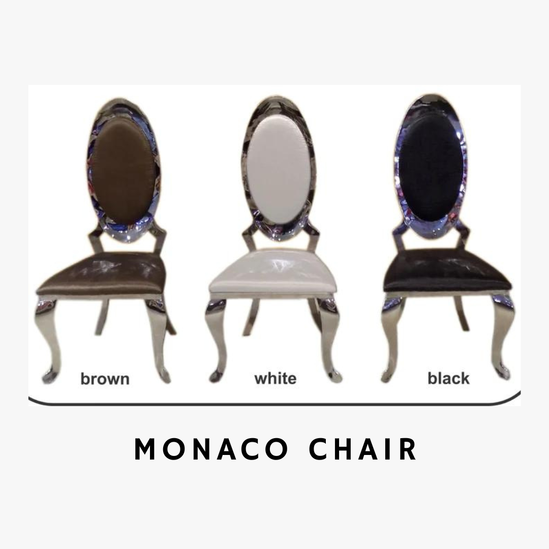 Monaco 6/8 Seater Luxe Dining Set