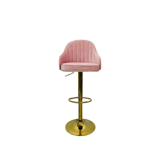 PINK GOLD BAR CHAIRS