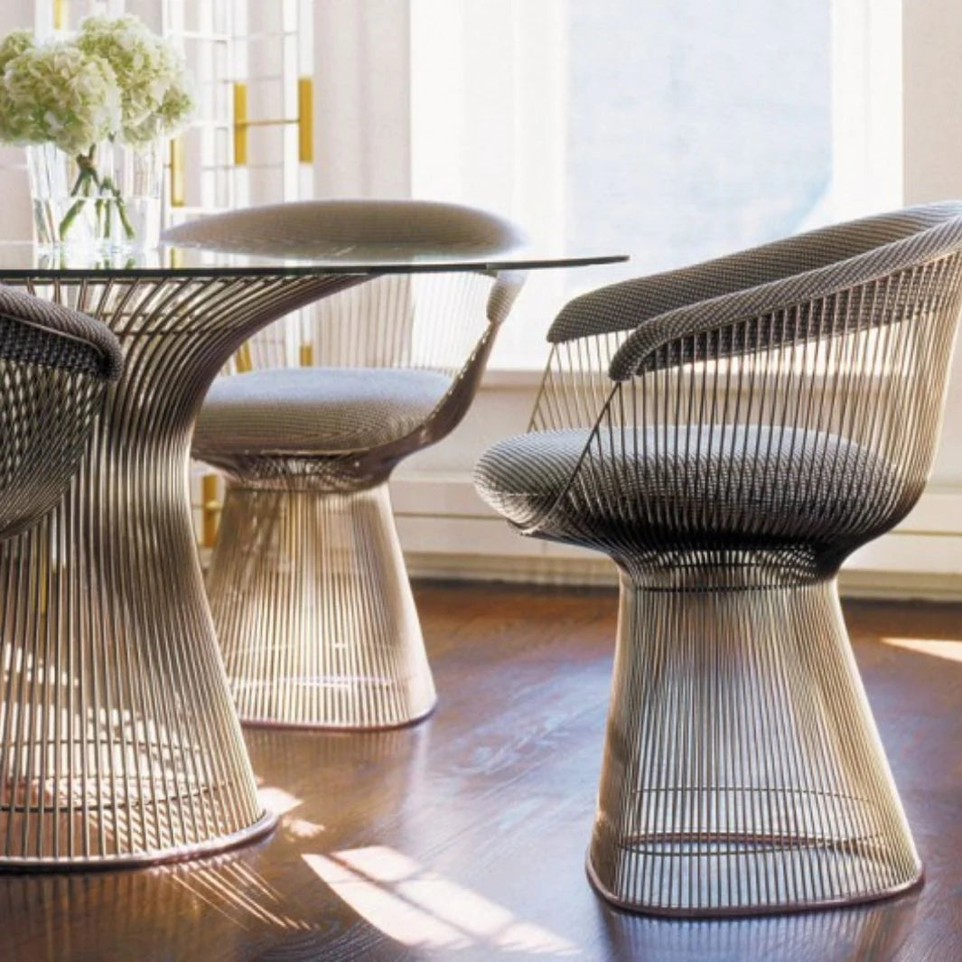 gold platner chairs