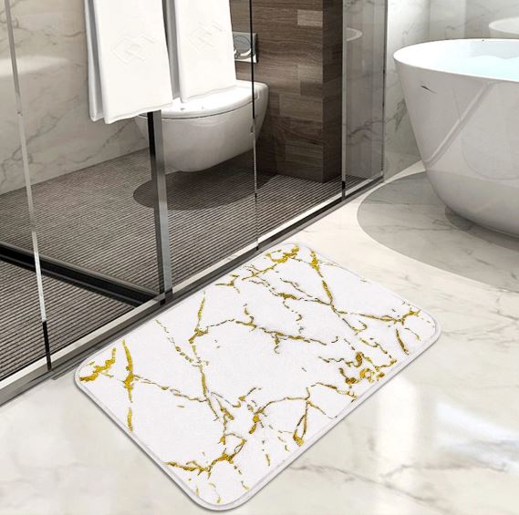 Luxury marble 3-piece bath sets