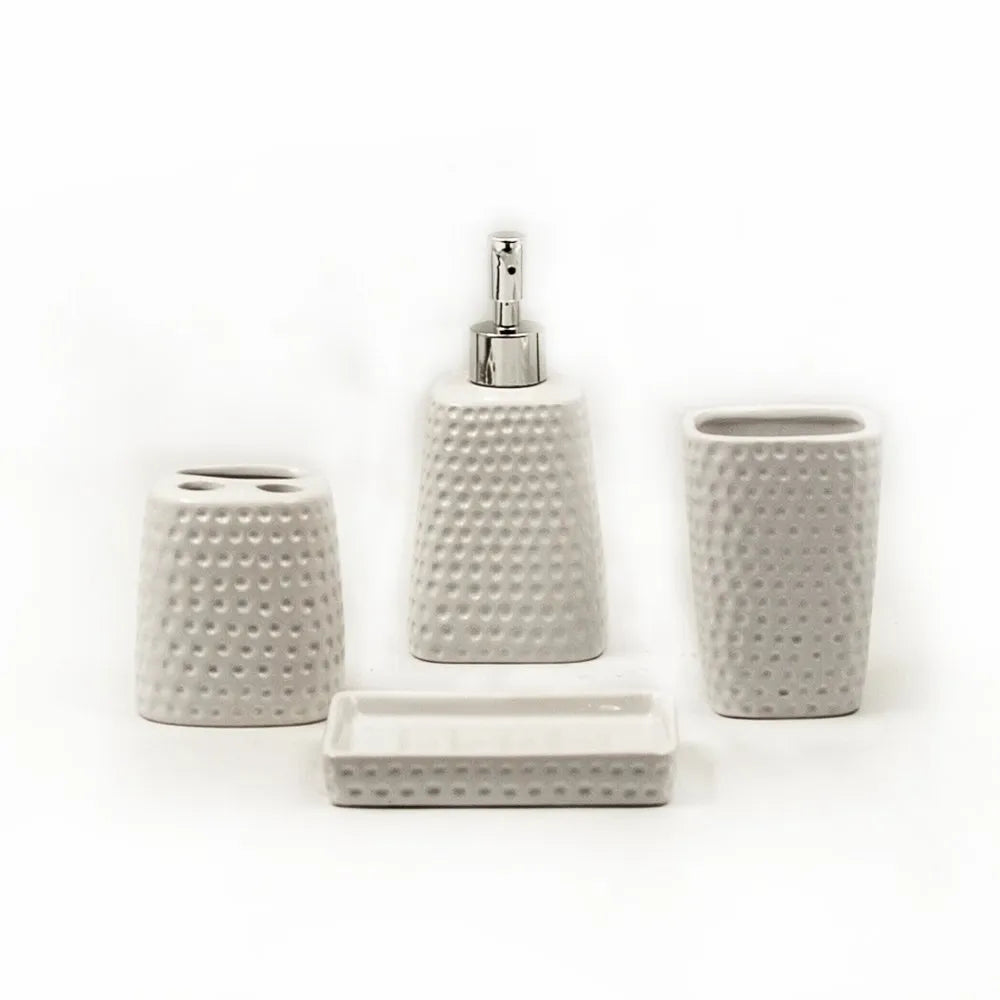 4-piece bathroom set